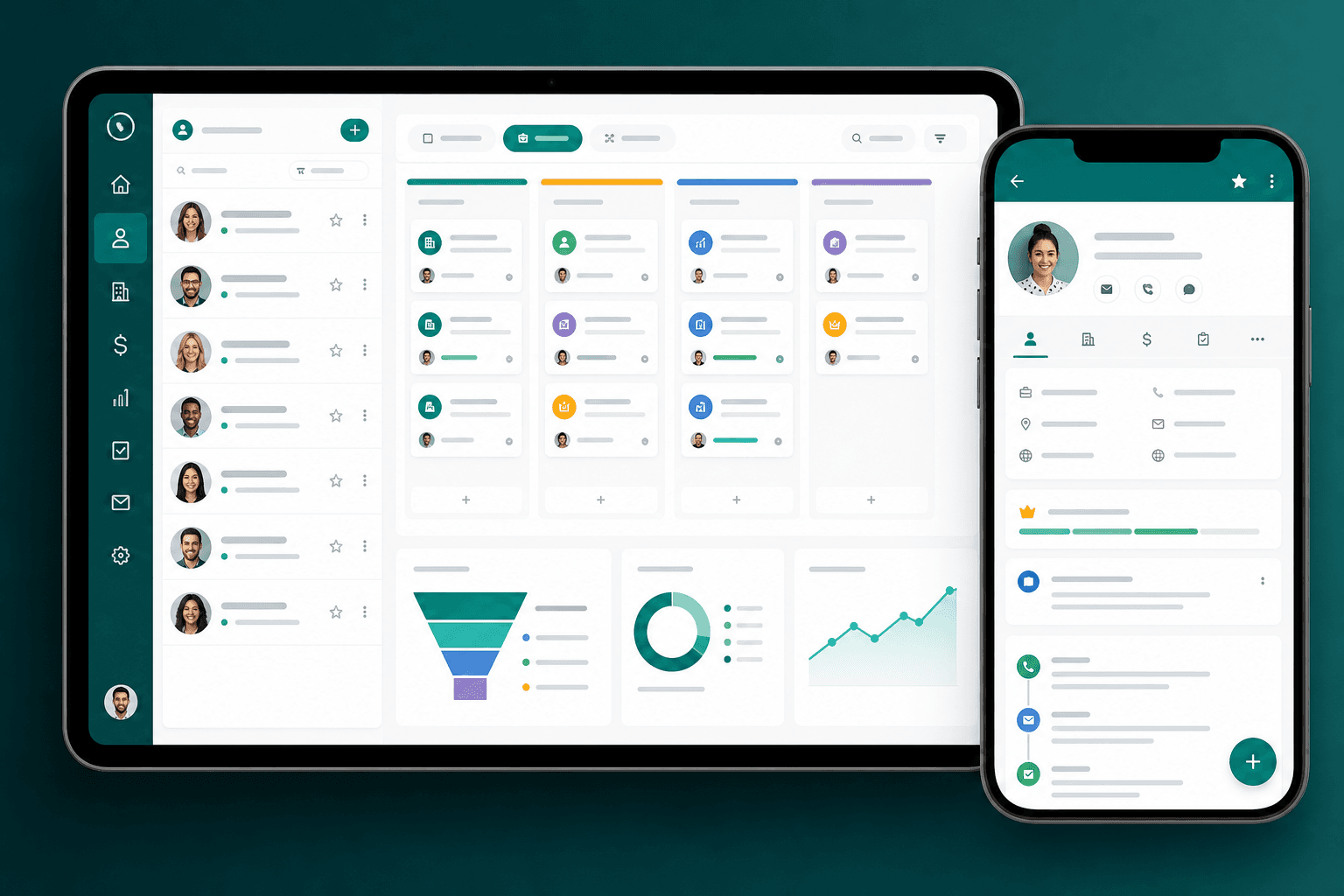 Giao diện phần mềm TN-CRM